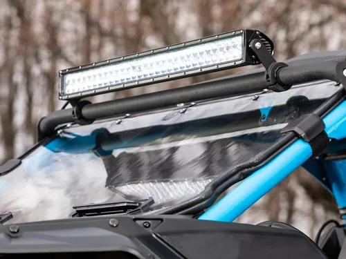 Miniatura 5 de SuperATV Barra de luz combinada LED recta de 30 pulgadas, incluye interruptor basculante y arnés de cableado, soportes de montaje universales