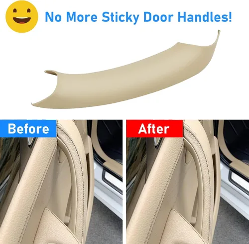 Miniatura 5 de Jaronx Compatible con fundas de manija de puerta BMW X3 F25/X4 F26, 3 piezas fundas interiores para manija de tirador de puerta para BMW X3 F25