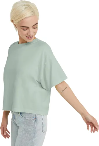 Miniatura 12 de Hanes Camiseta corta para mujer con cuello redondo para mujer