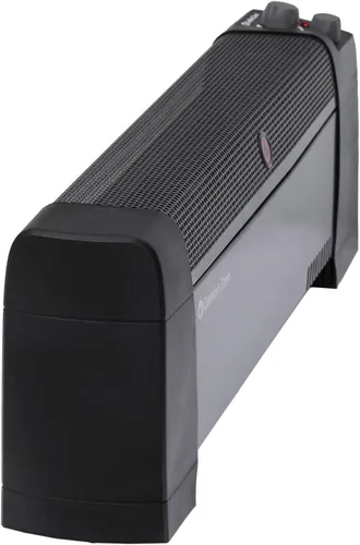 Miniatura 9 de Comfort Zone Calentador de zócalo de convección de 1500 W con termostato integrado, protección contra sobrecalentamiento y vuelco, extremos a prueba