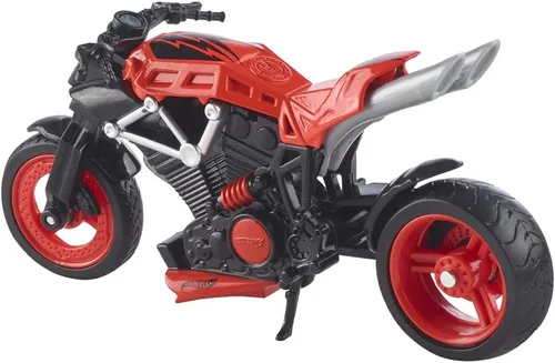 Miniatura 4 de Hot Wheels Street Power Motorcycles - Edición limitada coleccionable ~ X-Blade ~ Rojo