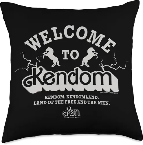Miniatura 5 de Barbie The Movie Kendom Free - Almohada para hombre, 16 x 16, multicolor
