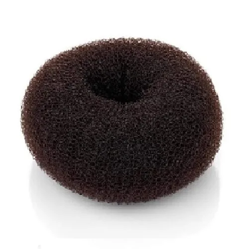 Miniatura 8 de Goma de pelo en forma de donuts para el cabello, L, Beige