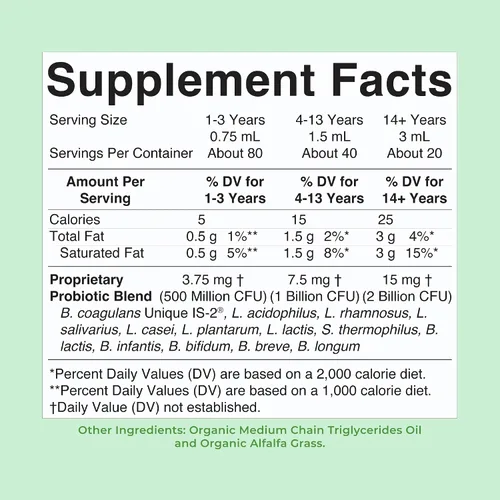 Miniatura 9 de Probióticos para mujeres, hombres y niños, probióticos para la salud digestiva, probióticos Acidophilus Suplemento de apoyo inmunológico y salud
