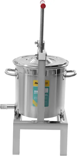 Miniatura 4 de Fruit Wine Press 2.6 Gallon Manual Grape Presser for Wine Juice Making DIY Large Fruit Honey Presser Apple Cider Grape Juice Press Extractor