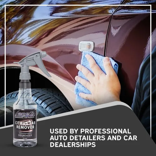 Miniatura 6 de LANE'S Removedor de alquitrán de cítricos para automóviles, desengrasa y elimina el alquitrán de carretera, agradable olor a cítricos, seguro