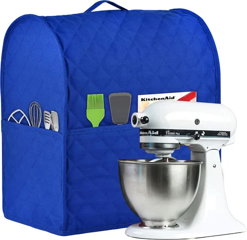 Miniatura 7 de Cubierta para batidora de pie compatible con mezclador KitchenAid, se adapta a todos los modelos con cabezal inclinable y elevación de tazón, fina
