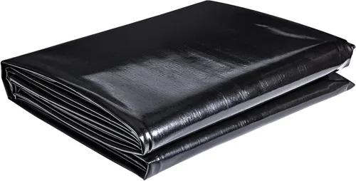 Miniatura 12 de ToLanbbt Revestimiento de estanque de 10 x 13 pies, 20 mil HDPE resistente a los rayos UV, revestimiento de estanque preformado fácil de cortar
