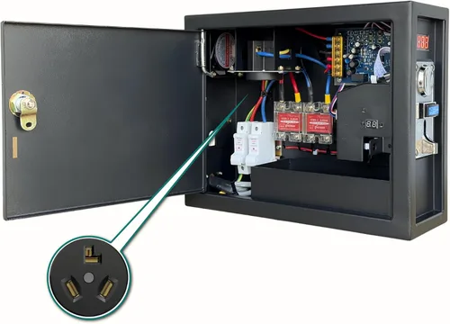 Miniatura 10 de Sintron ST-002 110V Caja de alimentación de control de temporizador de monedas para máquina expendedora de dispositivos electrónicos, máquinas