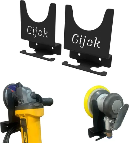 Soporte para Amoladora Angular Herramienta Soporte de Montaje en Pared para Amoladora de 5 pulgadas, 2 piezas Soporte de Pared para Llave de
