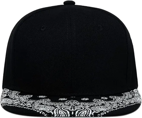Miniatura 9 de CNUSER Snapback Hats for Men Women,Fashion Baseball Cap,Hip Hop Flat Bill Brim Adjustable Dad Hats