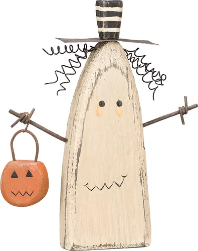 Primitives by Kathy Niñera gruesa fantasma de Halloween