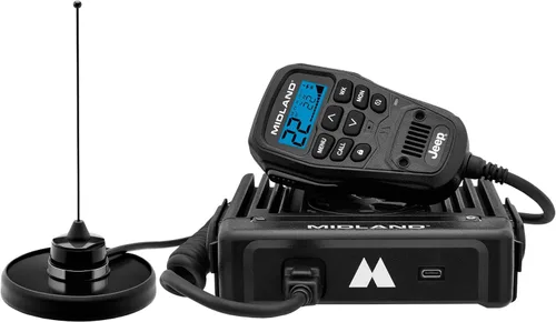 Miniatura 10 de Midland® MXT500 Radio móvil GMRS de 50 vatios - para granjas, ranchos, overlanding, senderos y todoterreno - 8 canales repetidores, diseño compacto
