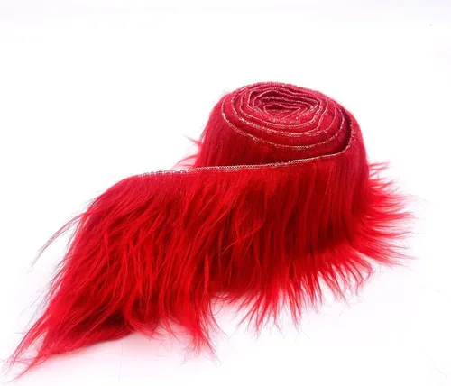 Miniatura 37 de Ice Fabrics Craft - Rollos precortados de tela de piel sintética, tiras de tela mohair de 2 x 60 pulgadas, súper suaves y mullidos, perfectos