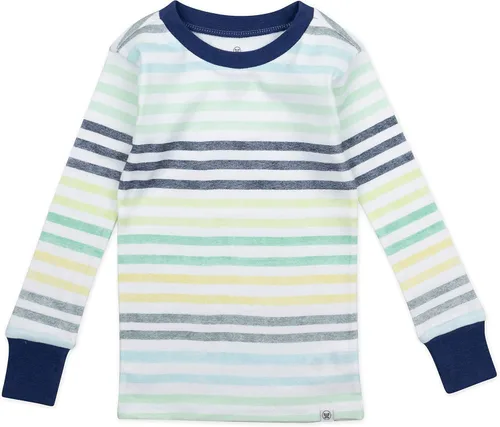 Miniatura 2 de HonestBaby Conjunto de pijama de 2 piezas de algodón orgánico unisex para bebé