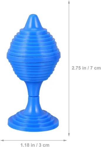 Miniatura 2 de NUOBESTY Paquete de 15 jarrones de bola de truco, accesorios de copa de bola que desaparecen, juguetes de cierre de copa de sol, luna, mini