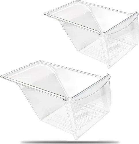 Paquete de 2 cajones para nevera Kenmore 240337103 compatibles con repuesto de cajones Frigidaire 2403371 kenmore para refrigerador, repuesto para