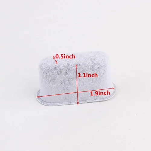 Miniatura 6 de Piezas de repuesto Soporte para filtro de agua con paquete de 3 filtros de agua de carbón, compatible con cafetera cuisinart (negro)