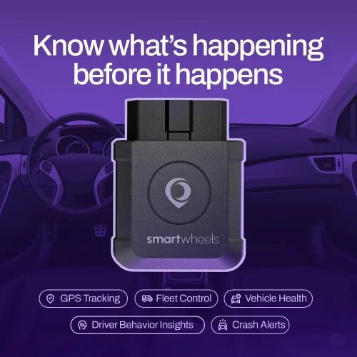 Miniatura 2 de SmartWheels Rastreador GPS en tiempo real Seguimiento de ubicación Geo-Esgrima Conducción y monitoreo de la salud del vehículo Alertas