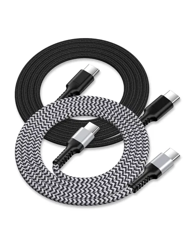 Miniatura 16 de Cable USB C para iPhone Air iPhone 17e 17 Pro Max 17 Pro 17 16e 16 Pro 15 Pro/Plus, 2 unidades de cable de carga rápida USB a Usbc, cable de carga