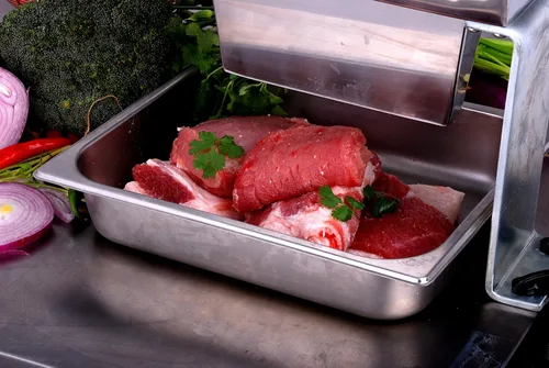 Miniatura 7 de Hakka - Ablandador de carne comercial, máquina ablandadora manual de carne, acero inoxidable, 7 pulgadas de ancho, 37 cuchillas, herramienta