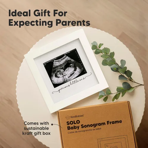 Miniatura 4 de KeaBabies Portarretratos de ecografía para bebé, modernos marcos de fotos de ultrasonido para mamá, regalos de primer embarazo para futura mamá