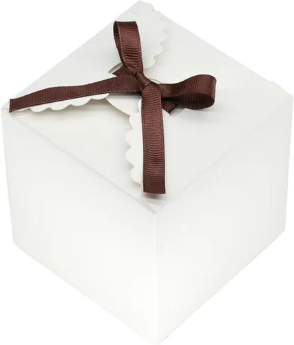 Miniatura 15 de WEWILUCK Cajas de regalo plateadas con purpurina, 10 cajas de regalo pequeñas con tapas a granel para bodas, fiestas, cumpleaños, día de San