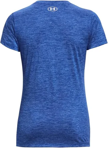 Miniatura 6 de Under Armour Tech Camiseta de manga corta y cuello en V para mujer, jaspeada
