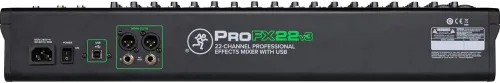 Miniatura 6 de Mackie ProFX22v3 Mezclador de efectos profesionales de 22 canales con paquete USB con Tascam Auriculares profesionales cerrados y estuche rígido