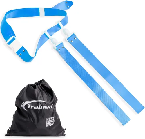 Miniatura 8 de Trained Cinturones de fútbol con bandera de hombre, juego de fútbol con bandera ajustable para equipos deportivos, entrenamiento y competencia