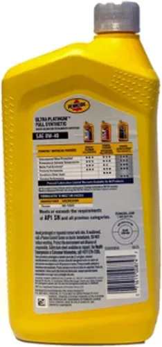 Miniatura 3 de Mopar Chrysler Dodge Jeep Penzoil Ultra Platinum Full Synthetic 0W-40 7 Qts.