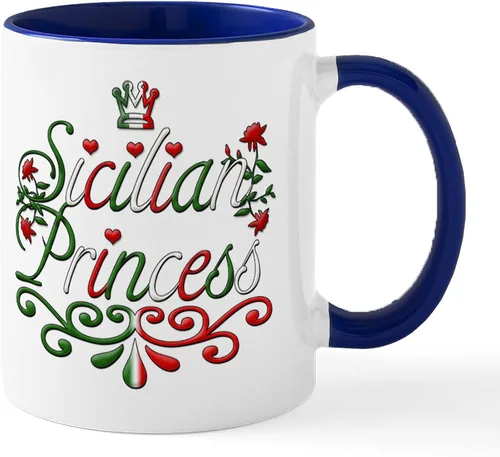 Miniatura 16 de CafePress Sicilia Mug - Taza de café de cerámica (11.0 fl oz)