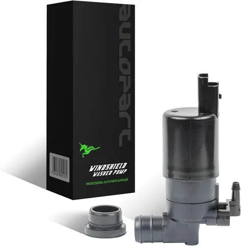 Miniatura 10 de 1 pieza Nuevo Motor de Bomba de Lavado de Parabrisas 12V para Delantero/Trasero con Reemplazo de Juego de Anillo de Sellado Compatible con Durango