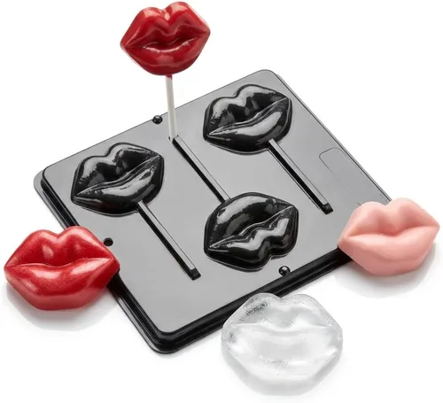 Miniatura 4 de Molde de caramelo de chocolate Lollipop para labios 3304