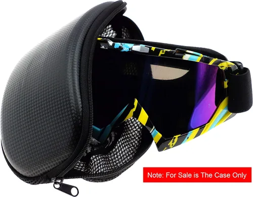 Miniatura 9 de Funda protectora rígida para gafas de esquí y snowboard Para lente cilíndrica