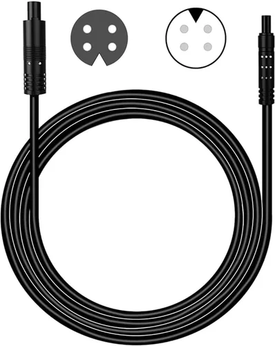 Miniatura 2 de 4 piezas de cable de extensión para luces LED de roca, cable de extensión LED de 4 pines, kits de acento de neón RGB para extensión de luces LED