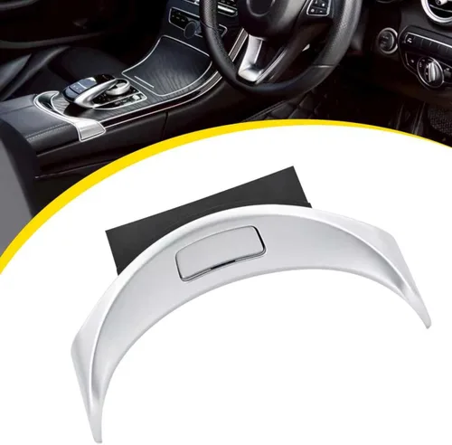 Miniatura 5 de COOL STAR Botón de liberación del reposabrazos de la cubierta de la consola delantera compatible con Mercedes-Benz 2015-2020 C300 C350E C400 W253