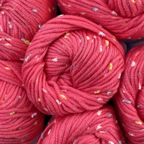 Miniatura 29 de Tweed Twinkles - Hilo acrílico suave con motas para bebé, 8 madejas, 696 yardas/14.11 onzas, peinado ligero (3), lavable a máquina (rojo manzana)