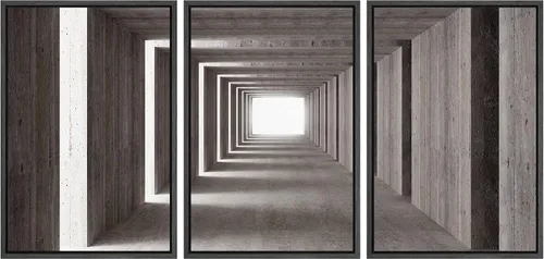 Miniatura 90 de wall26 Lienzo enmarcado para pared, juego de arte debajo de los tallos de bambú verde, naturaleza, desierto, fotografía, realismo, contemporáneo