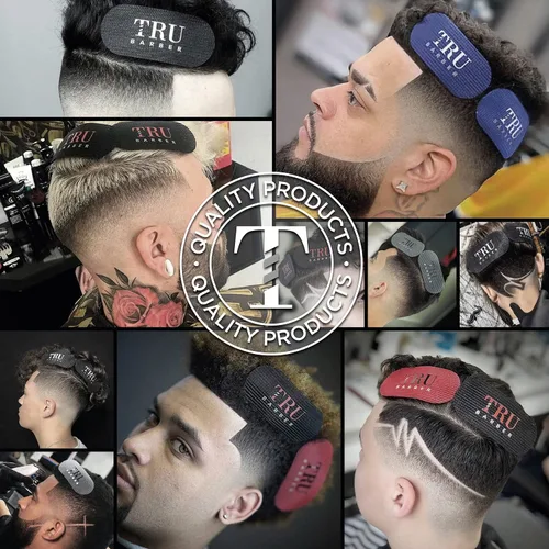 Miniatura 9 de TRU BARBER HAIR GRIPPERS ® 2 COLORS PAQUETE PAQUETE DE 4 PIEZAS PARA HOMBRE Y MUJER - Salón y Barbero, Pinzas para el cabello para peinar, Agarres