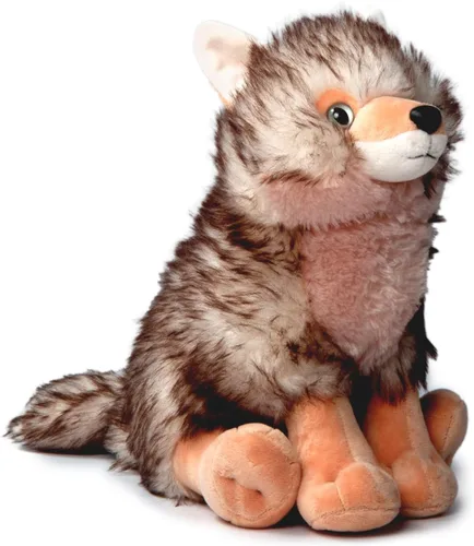 Miniatura 2 de The Petting Zoo Coyote - Animal de peluche, regalos para niños, animales salvajes del zoológico Onez, juguete de peluche de 12 pulgadas