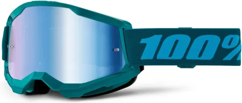 Miniatura 6 de 100% STRATA 2 Goggles – Gafas deportivas para motocross y ciclismo de montaña – Gafas para ciclistas – Gafas de motocross para hombre