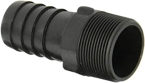 Miniatura 7 de Conector de manguera de PVC de púas de 5 piezas de 3/4 pulgadas - Juego de piezas de adaptador de conector de manguera de jardín MNPT de 3/4 pulgadas