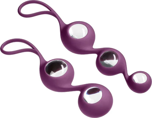 Miniatura 6 de Cloud 9 Health & Wellness BOROILICATE KEGEL Training Set - Ciruela
