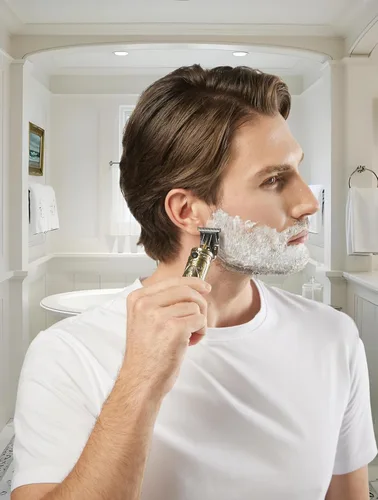 Miniatura 2 de VAGARY Cortapelos eléctrico profesional para hombres, recortadora de pelo de barba con cuchilla en T, cortadora de pelo eléctrica inalámbrica