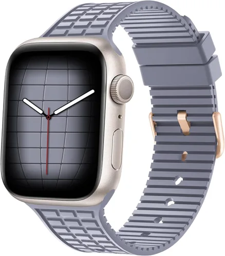 Miniatura 11 de Bandiction Paquete de 2 correas de nailon resistentes compatibles con Apple Watch Ultra Band de 1.929 in 1.772 in 1.732 in 1.654 in, correas anchas