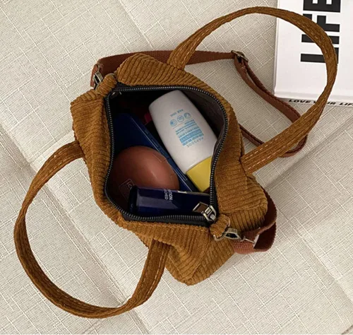Miniatura 7 de Bolsos cruzados para mujer, bolsos de pana estilo hobo para el hombro, bolsos cruzados, carteras, bolso pequeño 2023