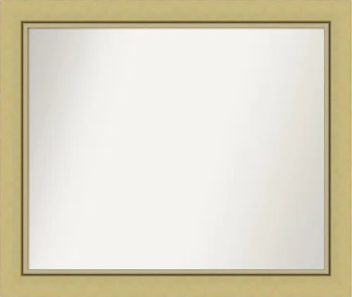 Miniatura 72 de Amanti Art Landon Gold Espejo de baño, espejo de pared o espejo de tocador de baño sobre el fregadero (26.25 x 26.25 pulgadas) Espejo no biselado