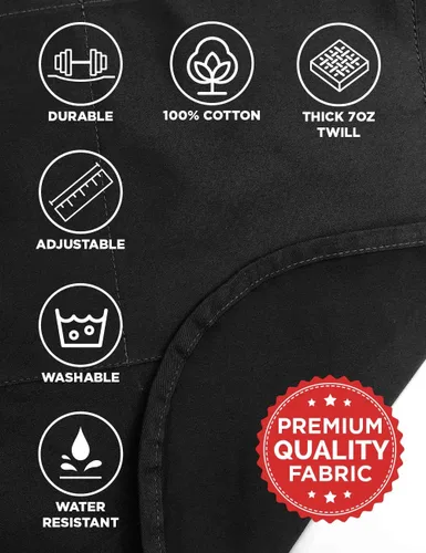 Miniatura 6 de ApronMen - Funny Apron For Men - BBQ Gifts for Men & Unique Gifts for Fathers - Mens Aprons for Grilling Me gustan las colillas de cerdo