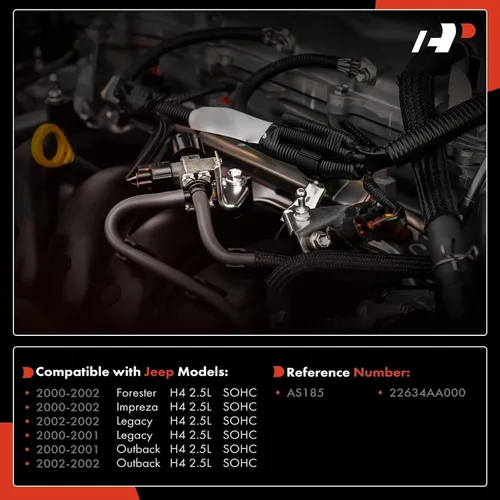 Miniatura 2 de A-Premium Sensor de temperatura de carga de aire de admisión compatible con Subaru Forester Impreza Legacy Outback 2000 2001 2002 H4 2.5L SOHC
